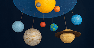 Móbile Planetário da Fábrica de Brinquedos